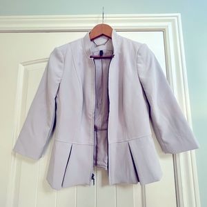 3/4 Sleeve Zip Blazer NWOT